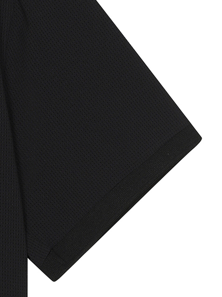 BB SHORT SLEEVE LIGHT UNISEX VENTISHELL_BLACK