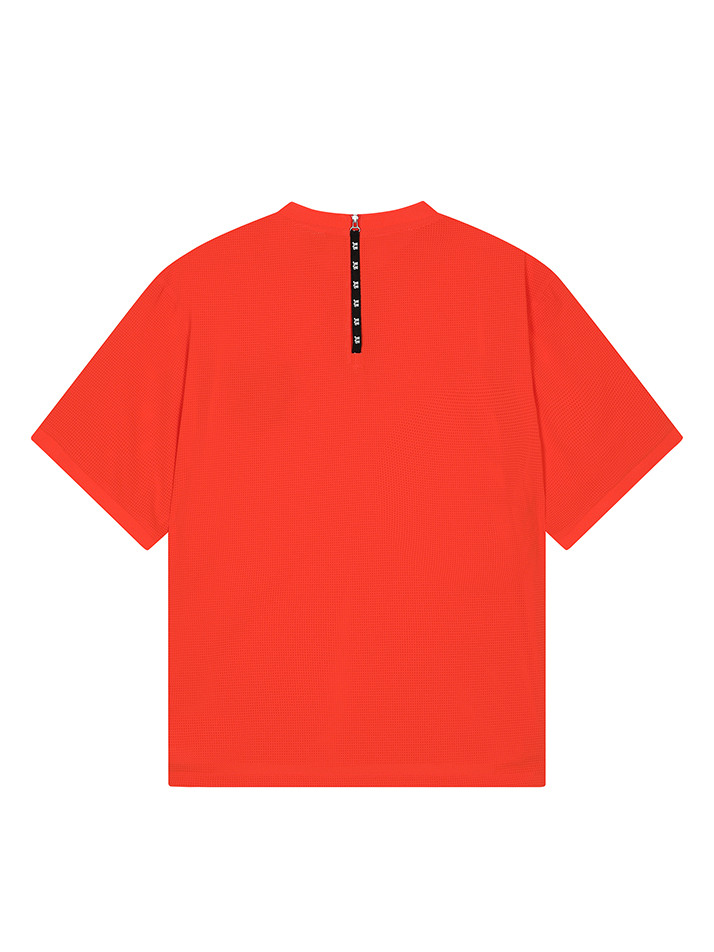 BB SHORT SLEEVE LIGHT UNISEX VENTISHELL_ORANGE