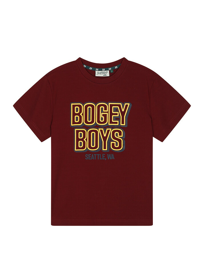 BB PREPPY ROUND UNISEX T-SHIRT_WINE