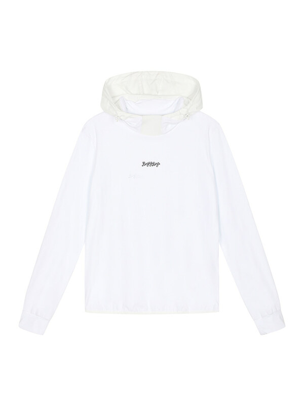 BB ACTIVE WOMEN HOODIE T-SHIRT_WHITE