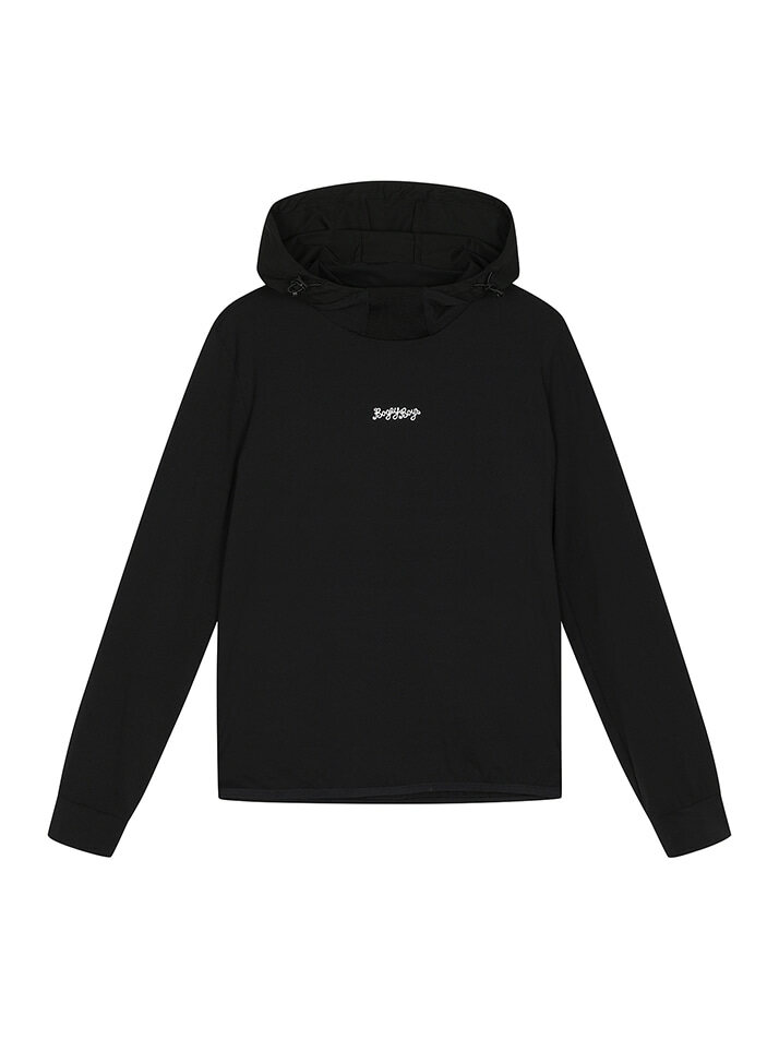 BB ACTIVE WOMEN HOODIE T-SHIRT_BLACK