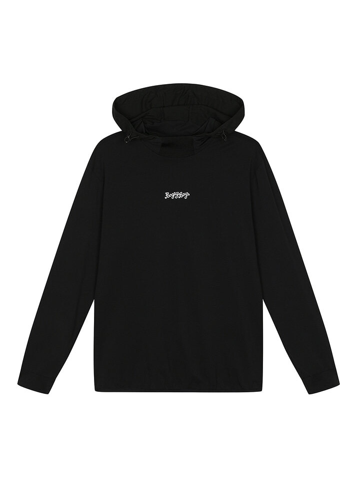 BB ACTIVE MEN HOODIE T-SHIRT_BLACK