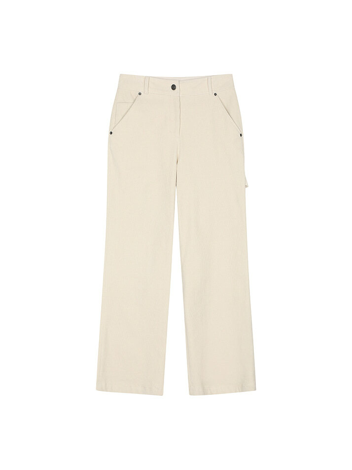BB LEGACY FIT WOMEN CODUROY PANTS_IVORY