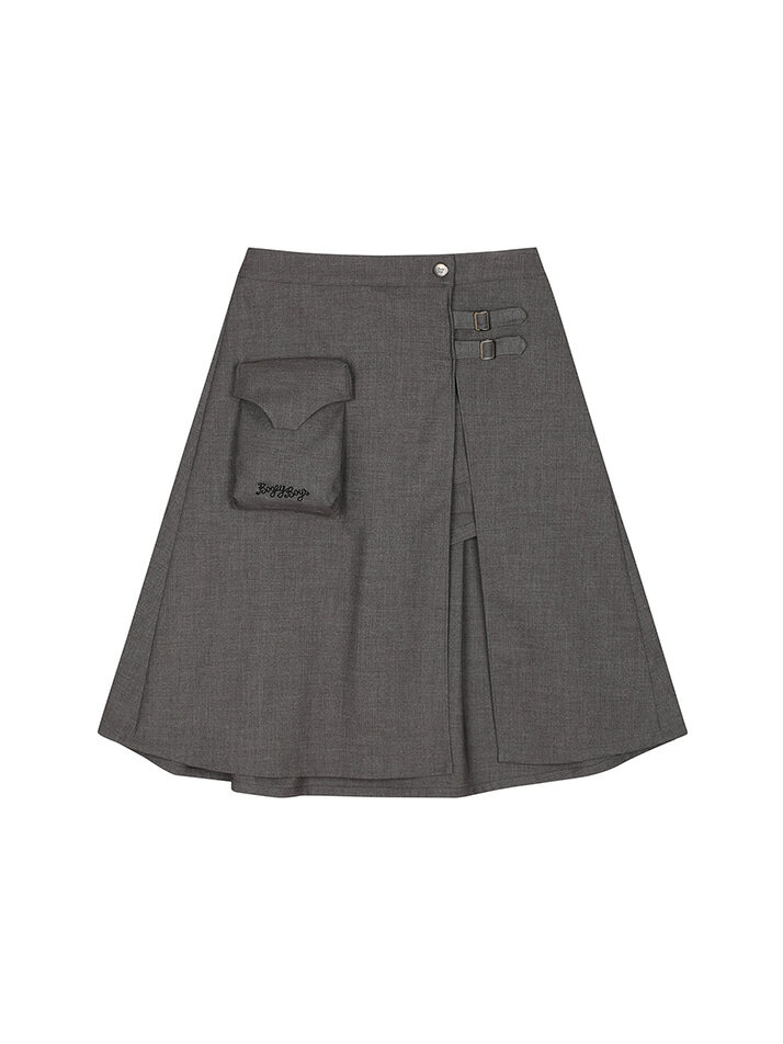 BB MULTI POCKET WOMEN LAYER CULOTTE_GREY