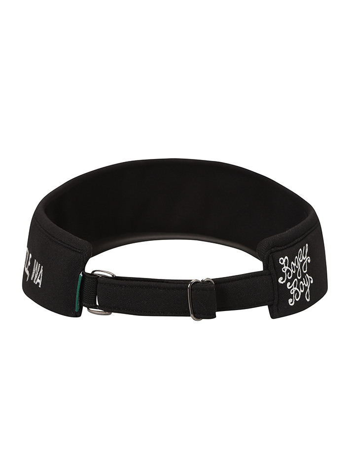 BB LEGACY FIT UNISEX VISOR_BLACK