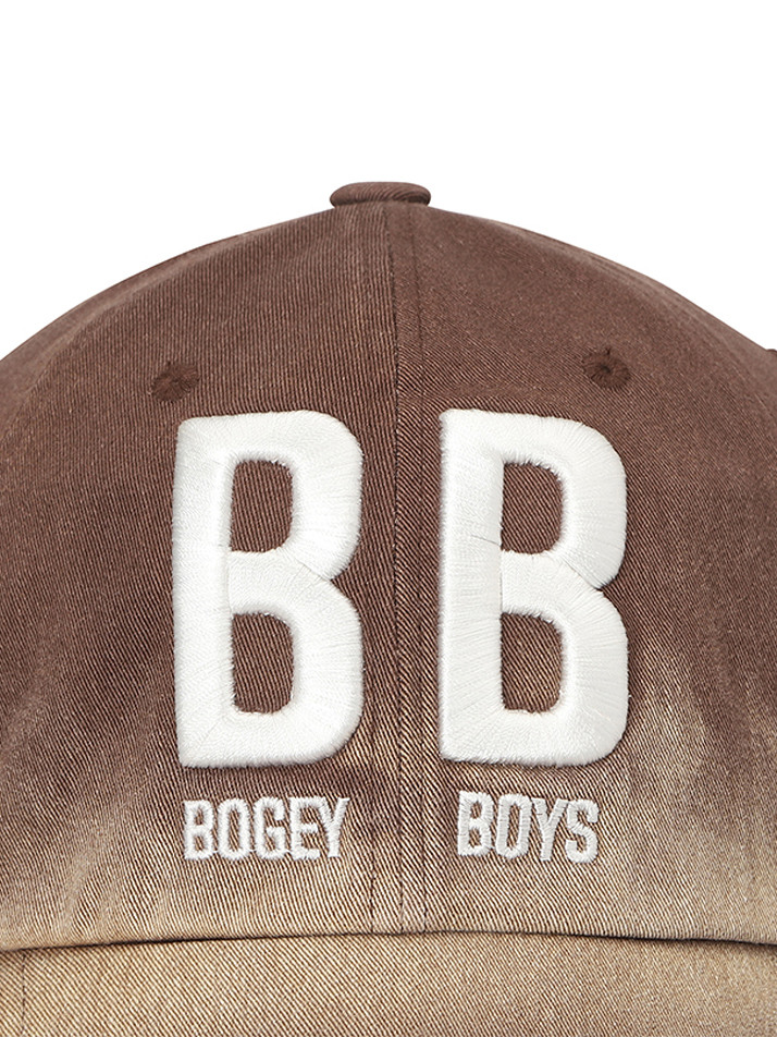 BB GARMENT WASHED UNISEX BALL CAP_BROWN