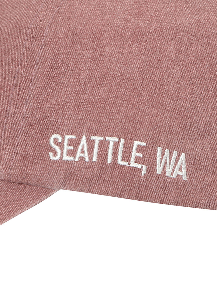 BB GARMENT WASHED UNISEX BALL CAP_PINK