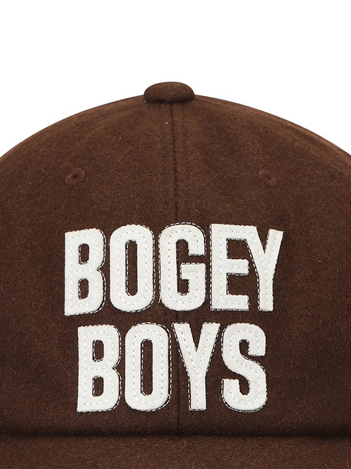 BB HERITAGE UNISEX WOOL CAP_BROWN
