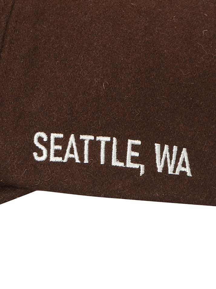 BB HERITAGE UNISEX WOOL CAP_BROWN