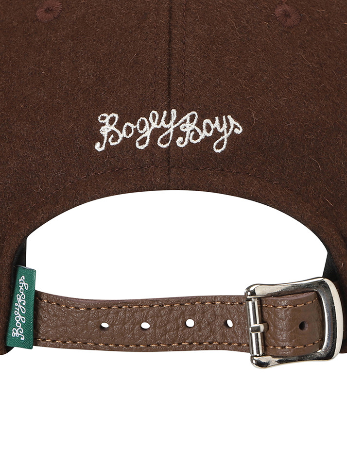 BB HERITAGE UNISEX WOOL CAP_BROWN