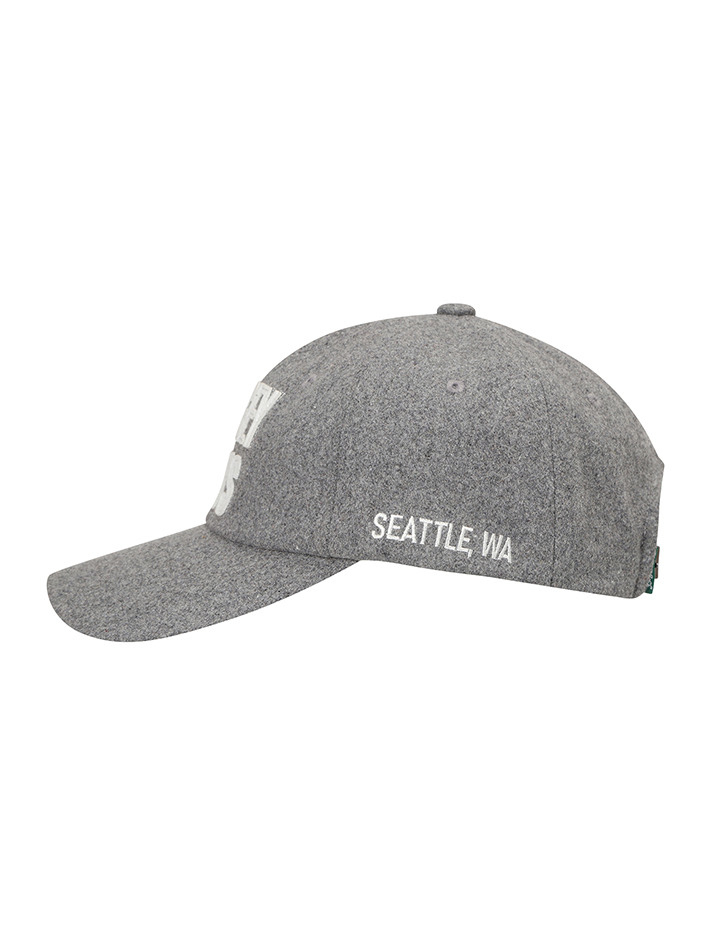 BB HERITAGE UNISEX WOOL CAP_GREY