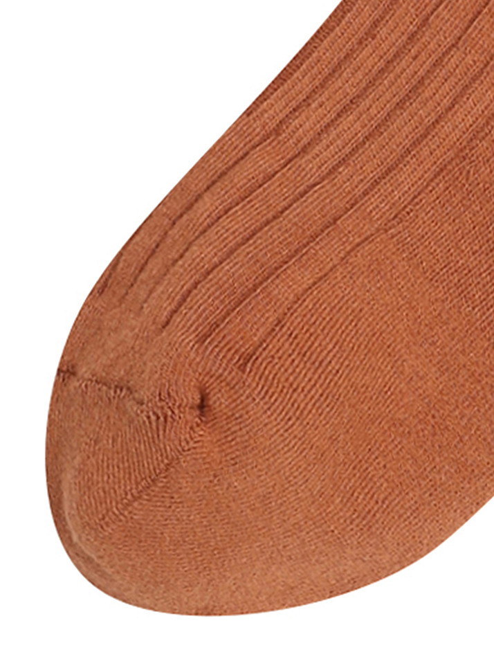 BB HERITAGE WOMEN LONG KNEE SOCKS_BROWN