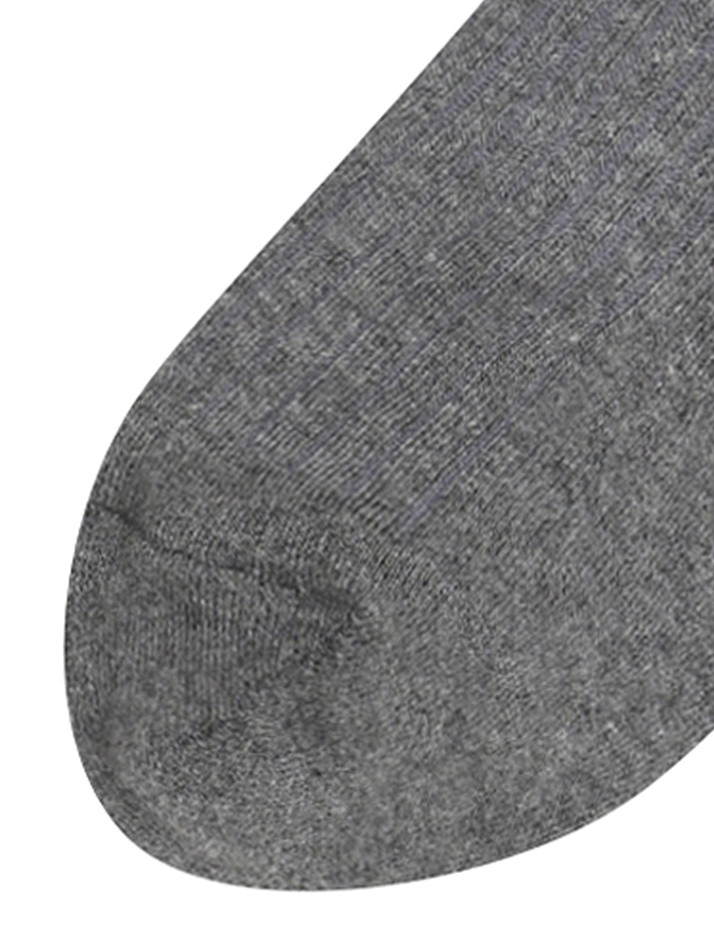 BB HERITAGE WOMEN LONG KNEE SOCKS_GREY