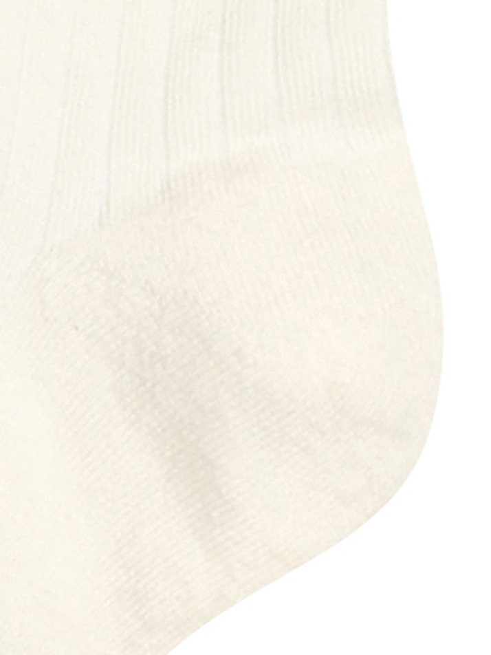 BB HERITAGE WOMEN LONG KNEE SOCKS_IVORY