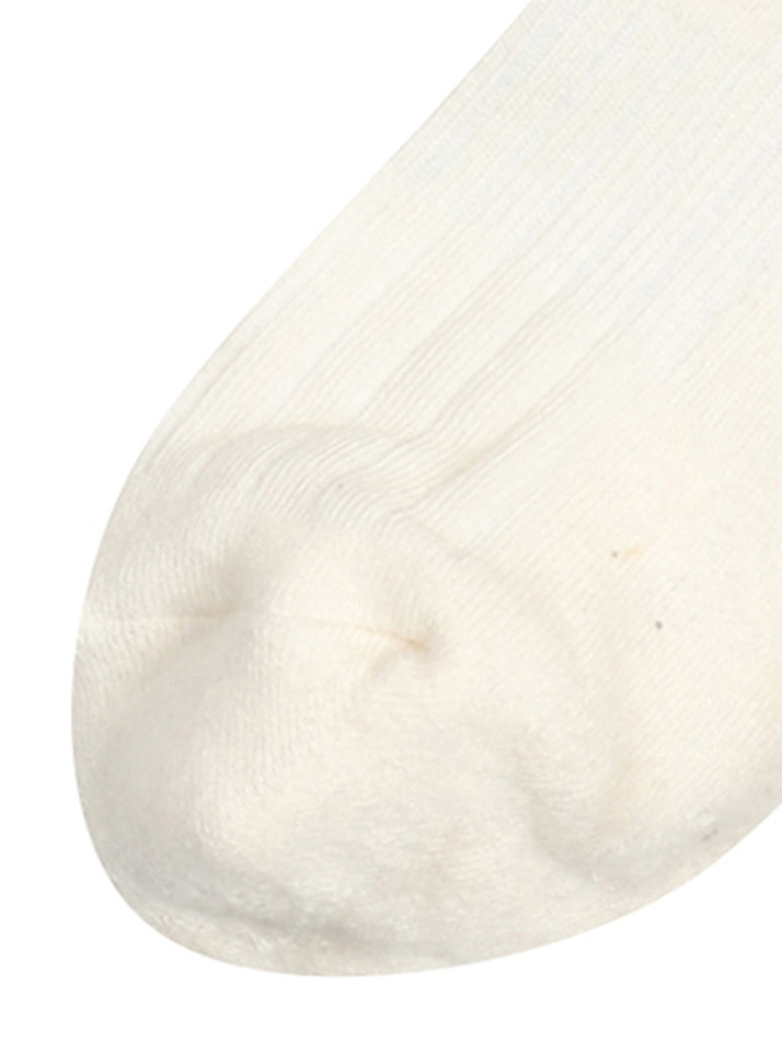 BB HERITAGE WOMEN LONG KNEE SOCKS_IVORY