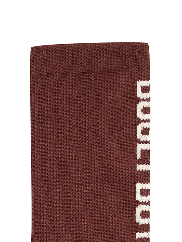 BB HERITAGE MEN CREW SOCKS_BROWN