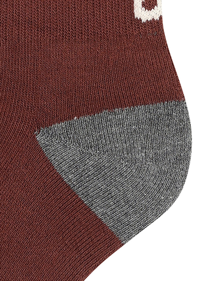 BB HERITAGE MEN CREW SOCKS_BROWN