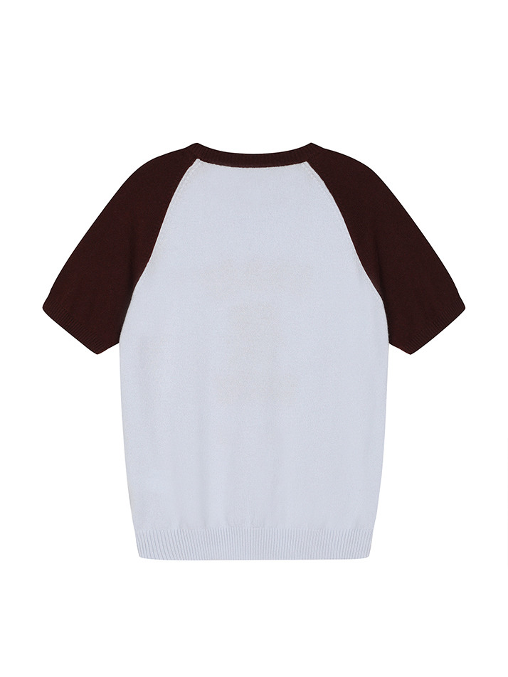 BB RAGLAN WOMEN CASHMERE KNIT_BLUE