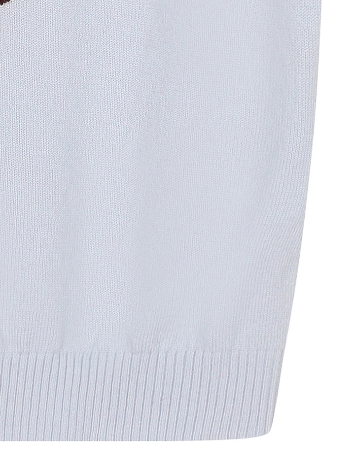 BB RAGLAN WOMEN CASHMERE KNIT_BLUE