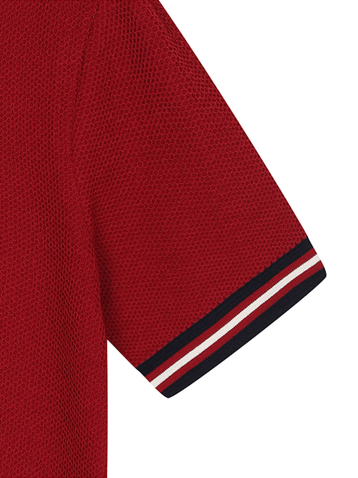 BB PLAY B UNISEX SHORT SLEEVE KNIT_RED