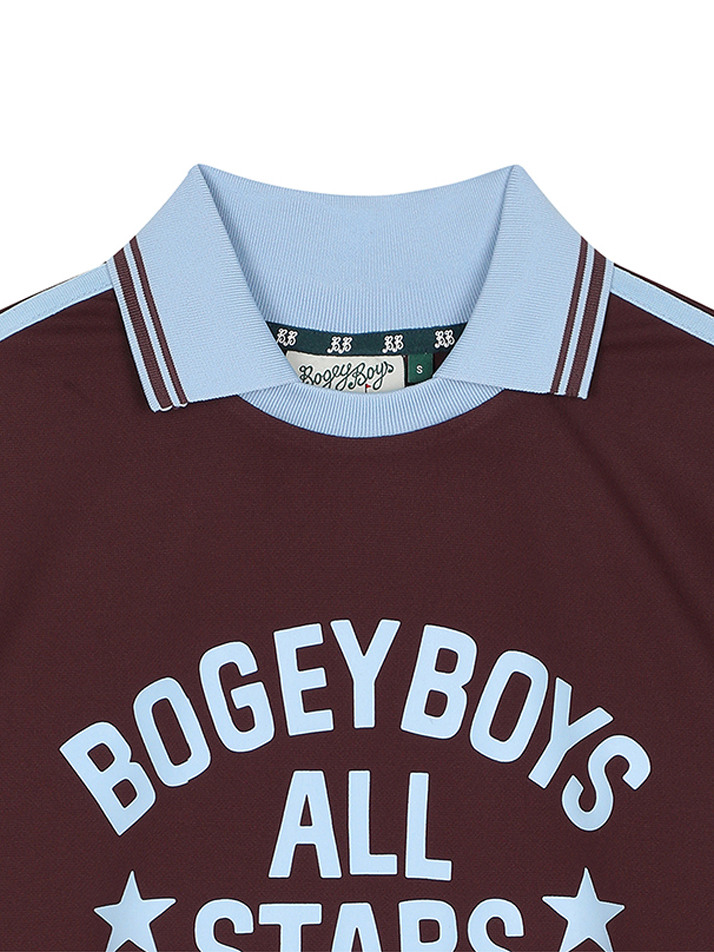 BB ACTIVE LINNING UNISEX POLO T-SHIRT_BROWN