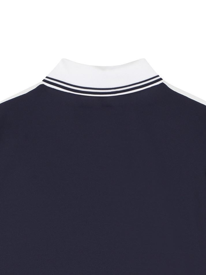 BB ACTIVE LINNING UNISEX POLO T-SHIRT_NAVY