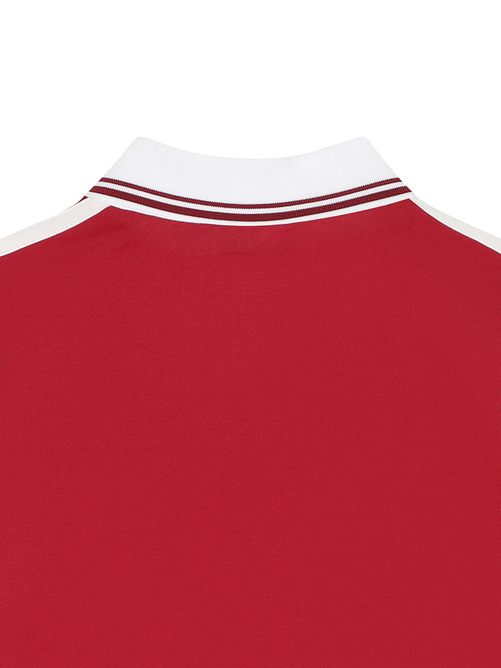 BB ACTIVE LINNING UNISEX POLO T-SHIRT_RED