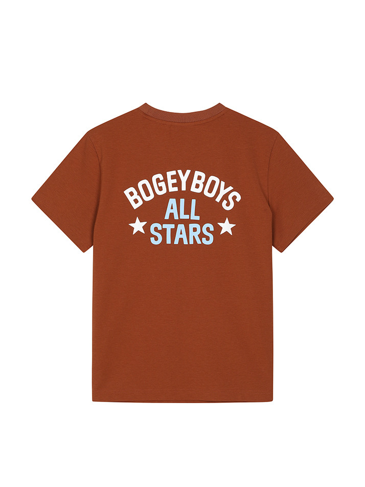 BB PLAY B ROUND UNISEX T-SHIRT_BROWN
