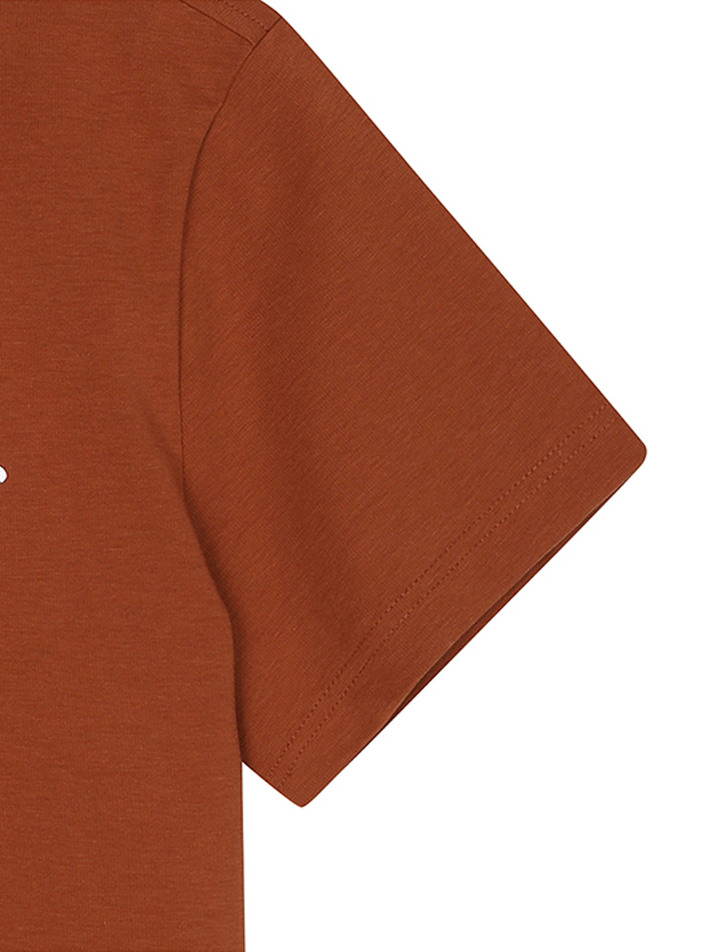 BB PLAY B ROUND UNISEX T-SHIRT_BROWN