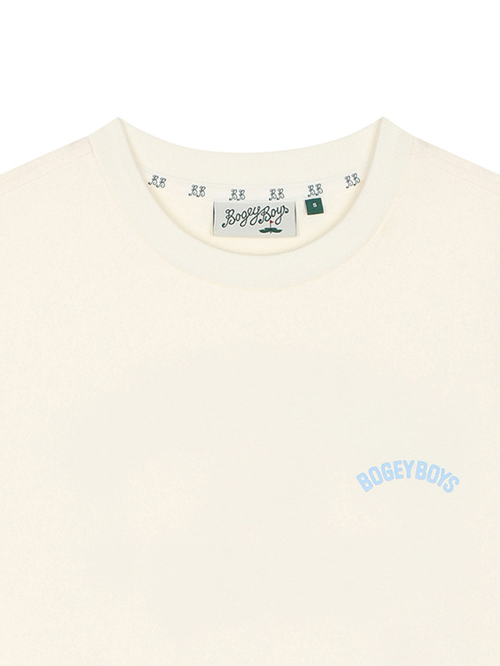 BB PLAY B ROUND UNISEX T-SHIRT_IVORY