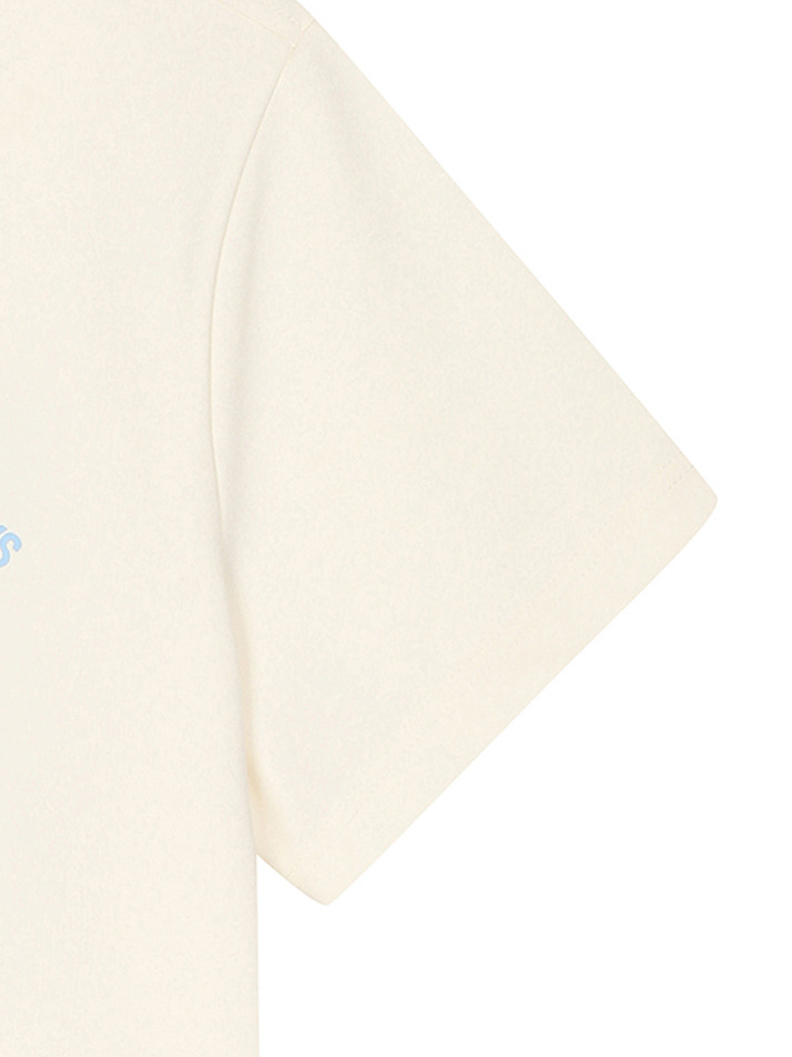 BB PLAY B ROUND UNISEX T-SHIRT_IVORY