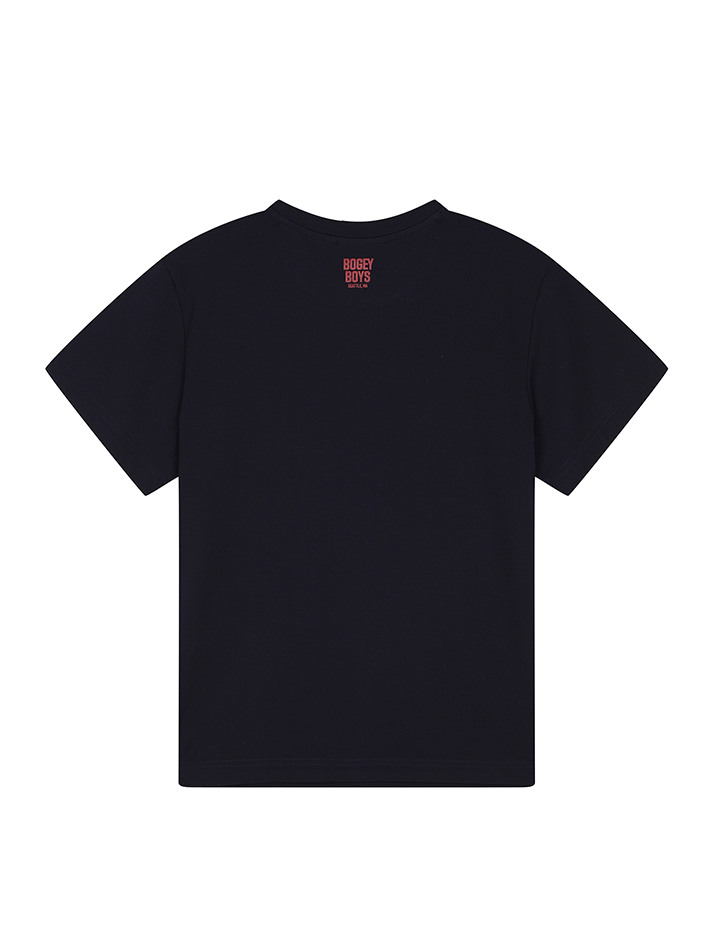 BB PREPPY ROUND UNISEX T-SHIRT_NAVY