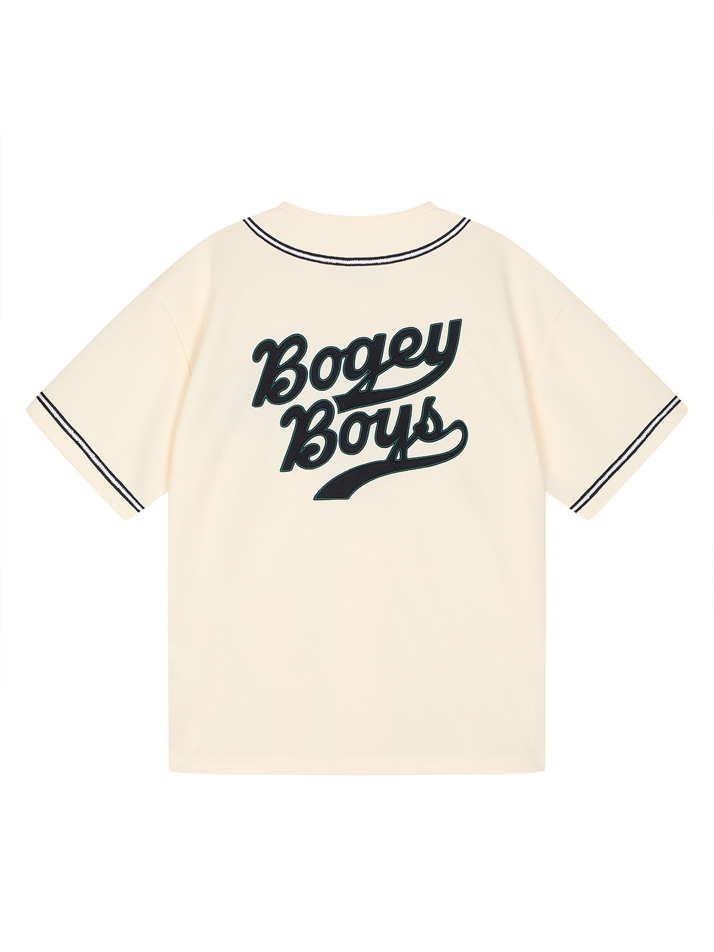 BB UNISEX BASEBALL UNIFORM SHIRTS_IVORY