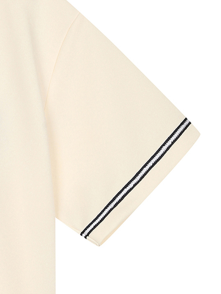 BB UNISEX BASEBALL UNIFORM SHIRTS_IVORY