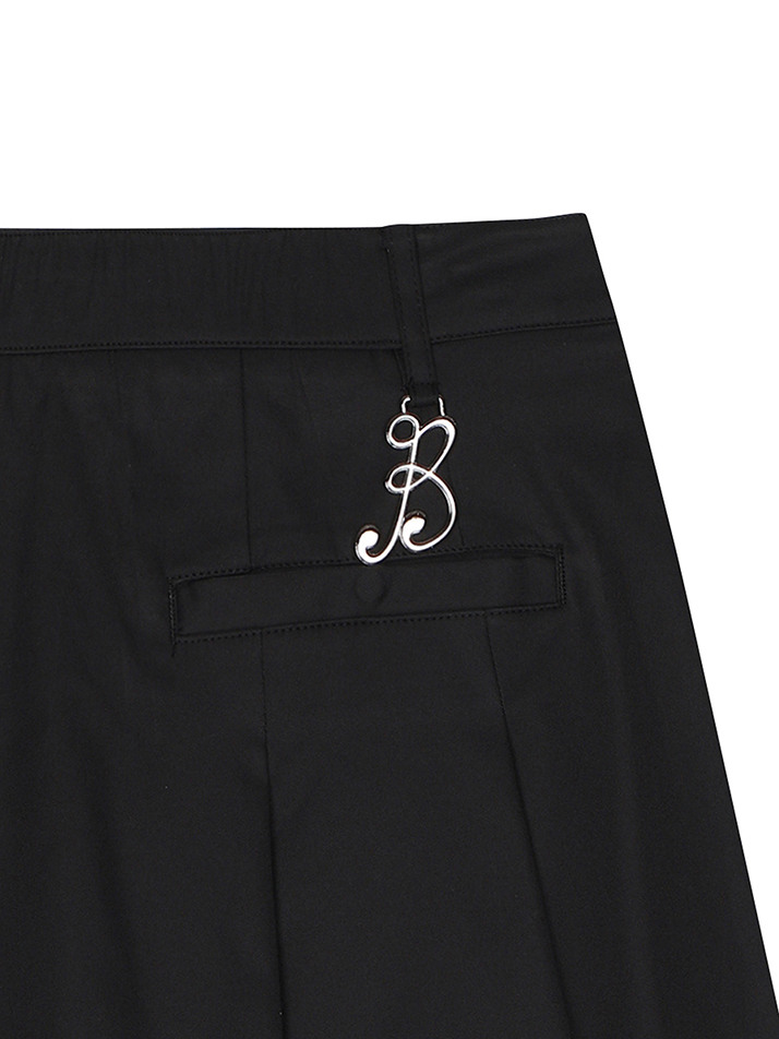 BB HERITAGE WOMEN LONG SKIRT_BLACK