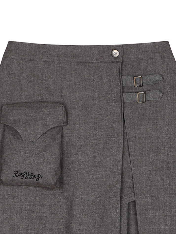 BB MULTI POCKET WOMEN LAYER CULOTTE_GREY