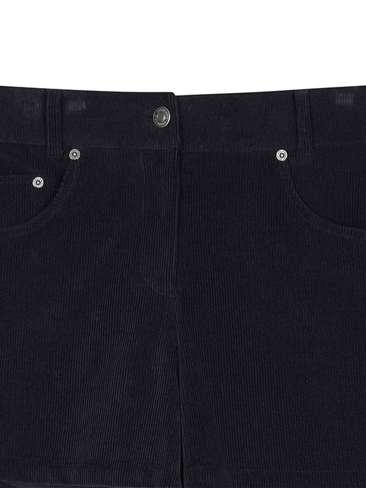 BB LEGACY FIT WOMEN CODUROY SHORTS_NAVY