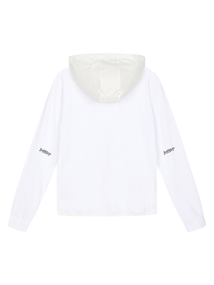BB ACTIVE WOMEN HOODIE T-SHIRT_WHITE