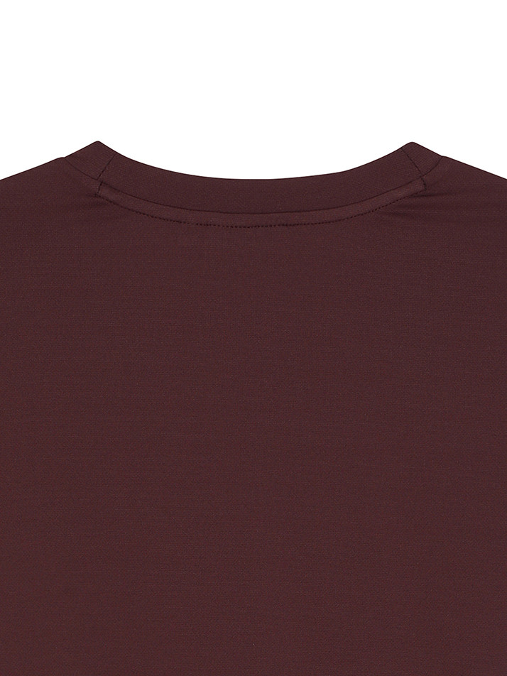 BB ACTIVE ROUND UNISEX T-SHIRT_BROWN