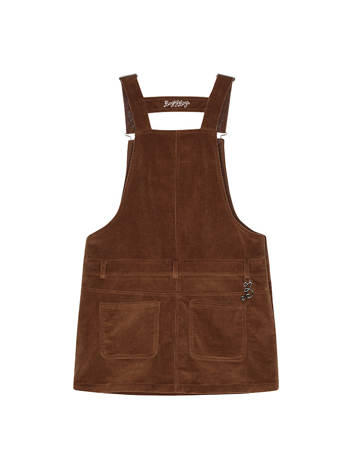 BB CODUROY WOMEN OVERALL ONE-PIECE_BROWN