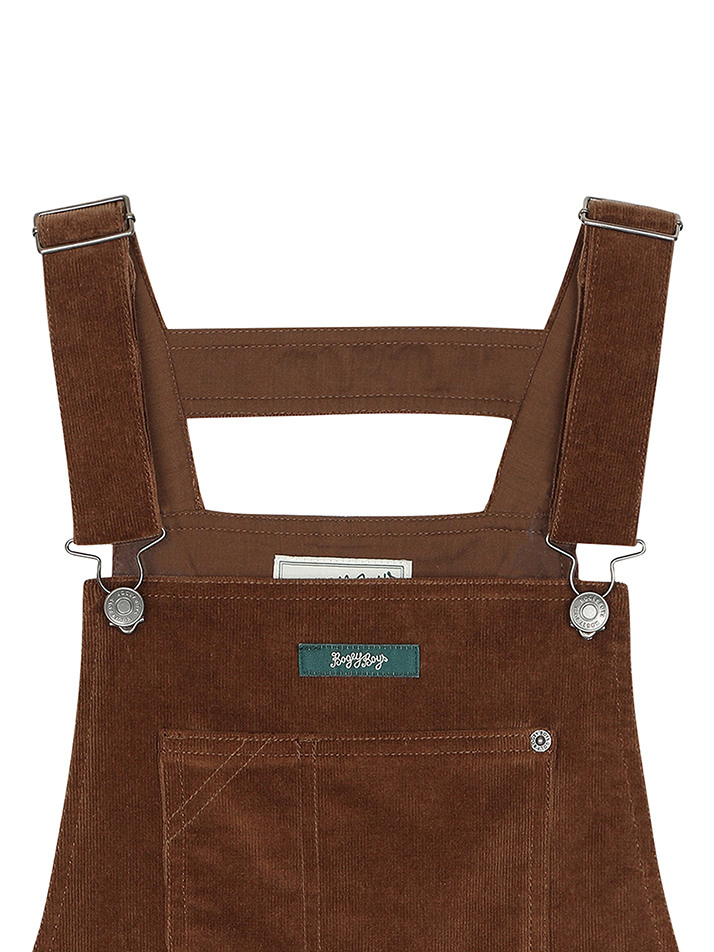 BB CODUROY WOMEN OVERALL ONE-PIECE_BROWN