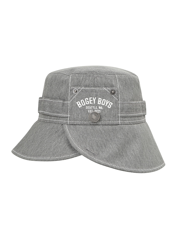 BB TWO-WAY WOMEN BUKET HAT_GREY