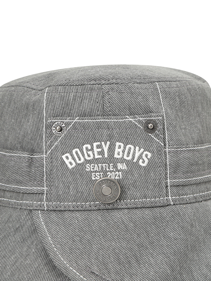 BB TWO-WAY WOMEN BUKET HAT_GREY
