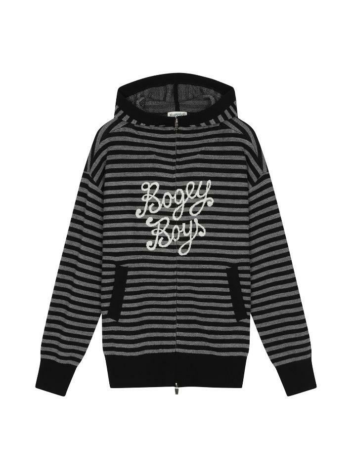 BB HOODED WOMEN CASHMERE KNIT_BLACK