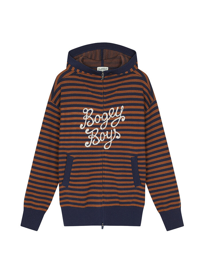 BB HOODED WOMEN CASHMERE KNIT_BROWN