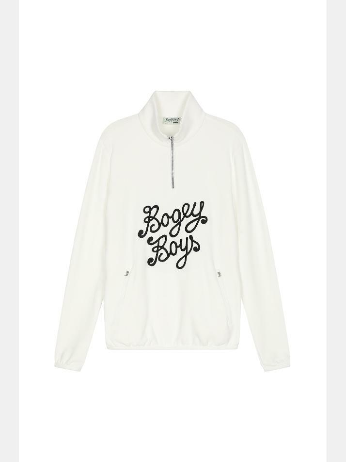 BB WOMEN ACTIVE MOCKNECK ZIP T-SHIRT_WHITE