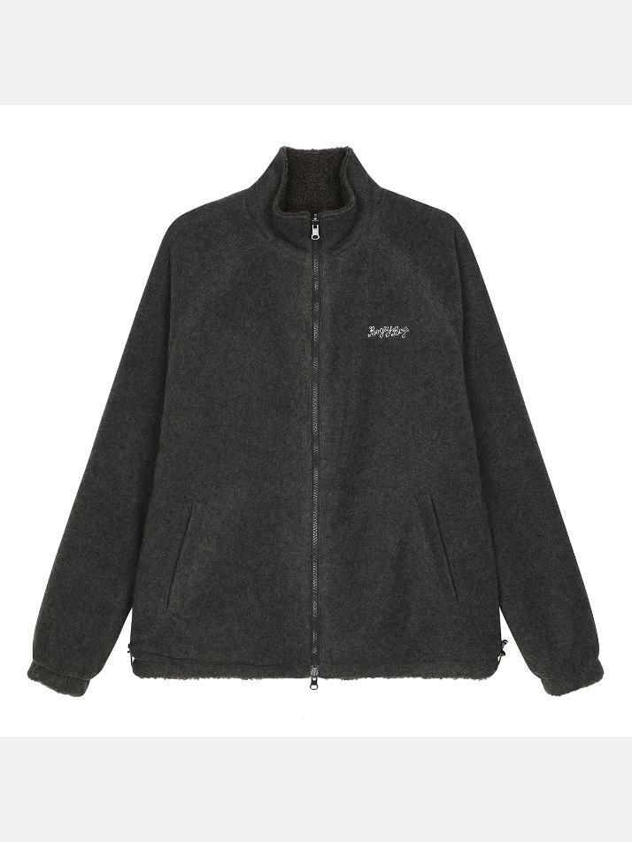 BB REVERSIBLE MEN TEDDY JUMPER_GREY