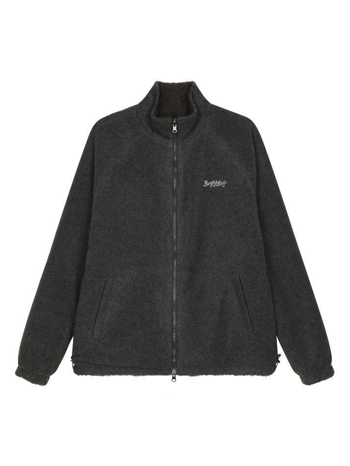 BB REVERSIBLE MEN TEDDY JUMPER_GREY