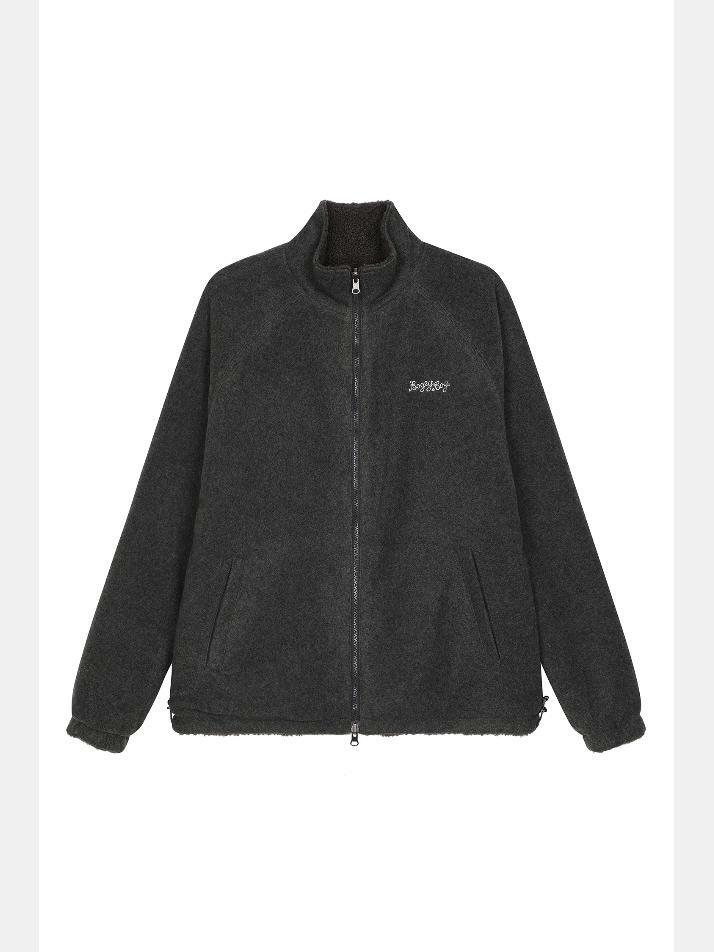 BB REVERSIBLE MEN TEDDY JUMPER_GREY