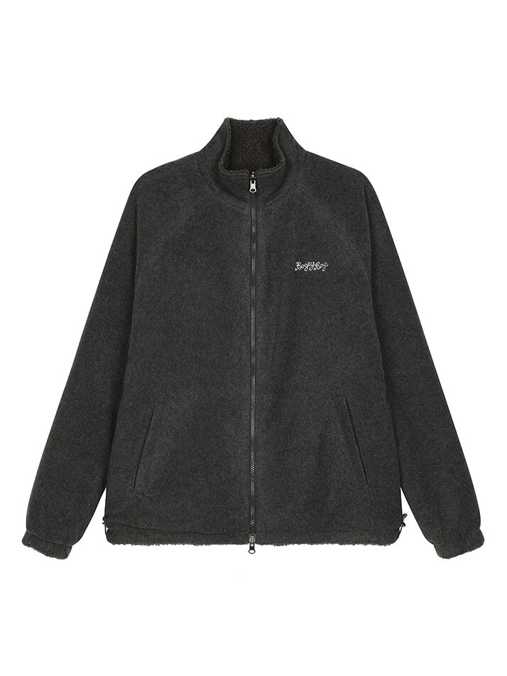 BB REVERSIBLE MEN TEDDY JUMPER_GREY